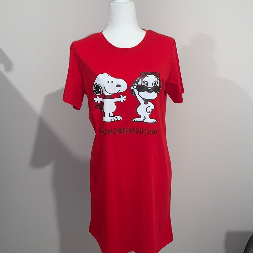 Snoopy and Belle dress/long shirt